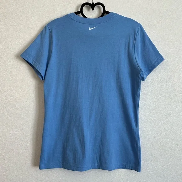 Nike Blue Tee / T-Shirt Short Sleeve Cotton Size S - Picture 3 of 8